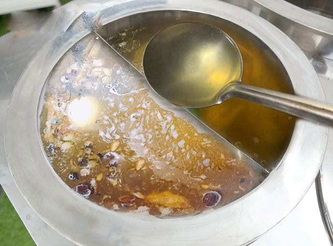 Nồi nấu phở điện 2 ngăn Quang Huy