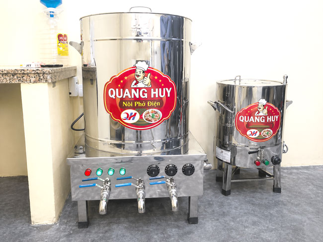 Nồi nấu phở 3 ngăn Quang Huy