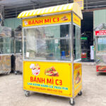 Xe bánh mì có Lò Nướng mái vòm 1m2 LN1200-V