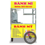 Xe bán bánh mì các loại 1m2 bánh bò