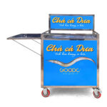 Xe bánh mì chả cá 70cm Dưa Goodc