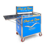 Xe bánh mì chả cá 70cm Dưa Goodc