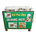 Xe đẩy 2 nồi phở chung bệ 20L – 80L