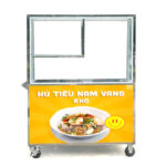 Xe hủ tiếu nam vang khô 1m2 màu cam HT1200-B