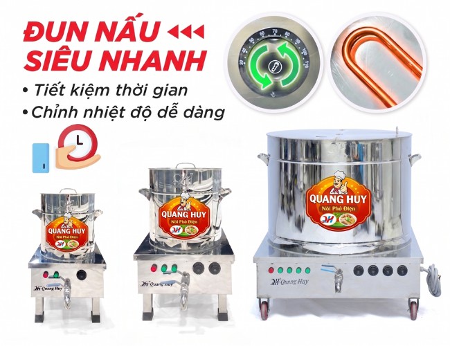 Lợi &iacute;ch nồi nấu phở điện Quang Huy