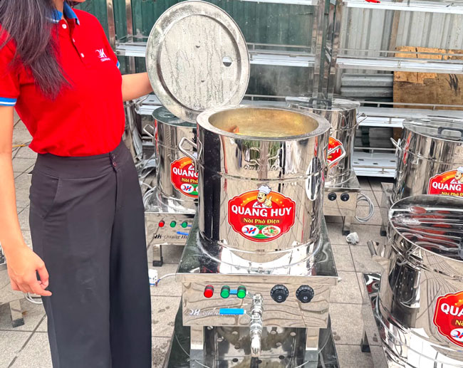 Nồi nấu phở điện Quang Huy