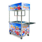 Xe đẩy bán kem tuyết Bing Su 1m2 K1200-B