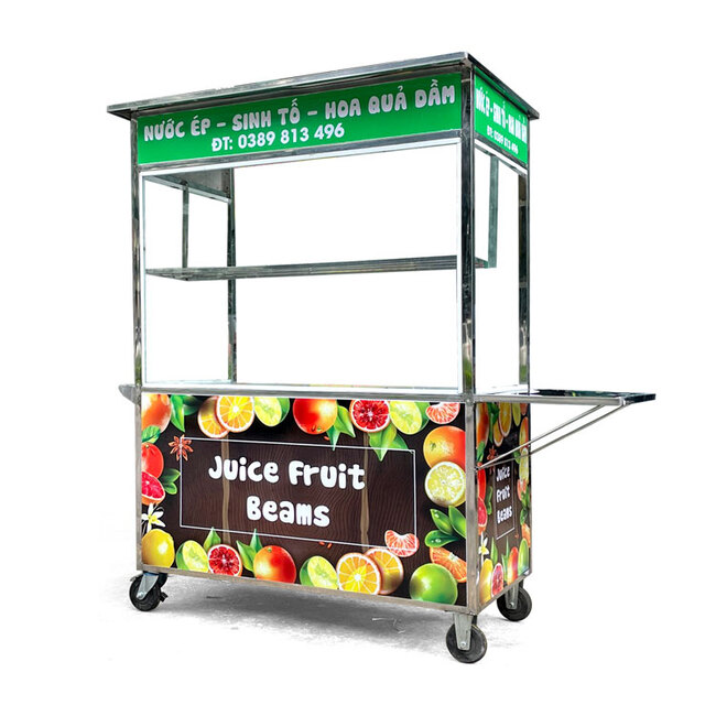 Xe nước ép sinh tố Juice Fruit Beams 1m2 NE1200-B