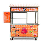 Xe bánh bạch tuộc Takoyaki Sushi 1m6 BBT1600-N