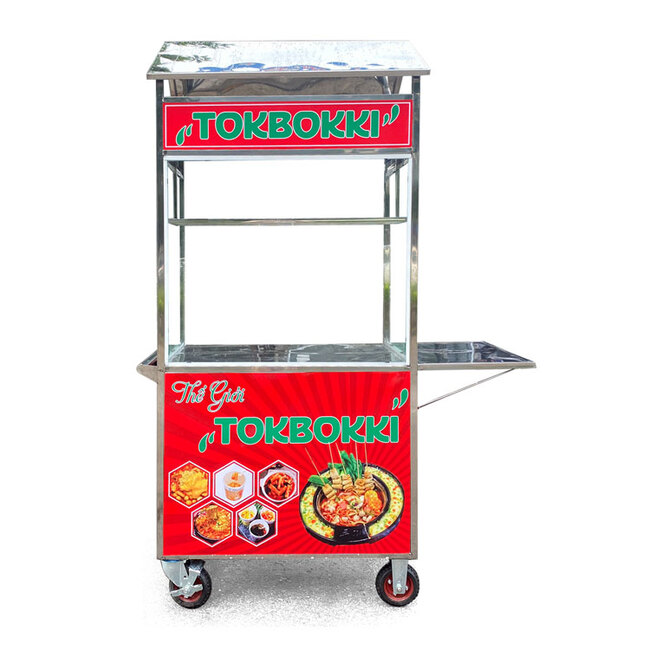 Xe Thế giới Tokbokki màu đỏ 90cm T900-N