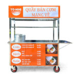 Quầy bán cơm mang về Tô Hoa 1m6 QC1600-B