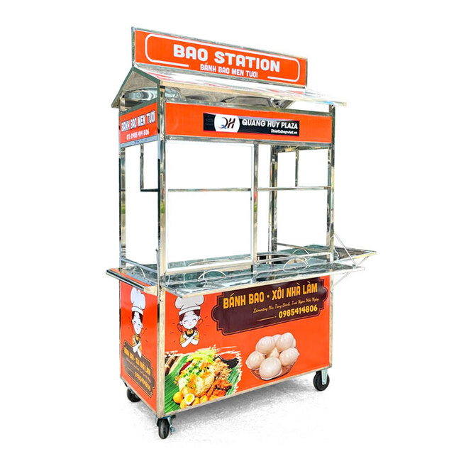 Xe bánh bao men tươi Bao Station 1m2 BB1200-N