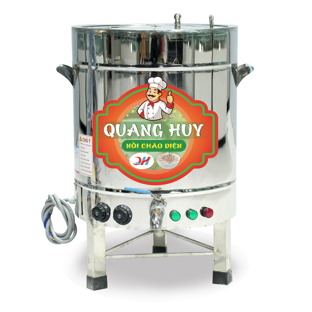 Nồi điện nấu cháo 60L nấu 6kg gạo/mẻ NC60