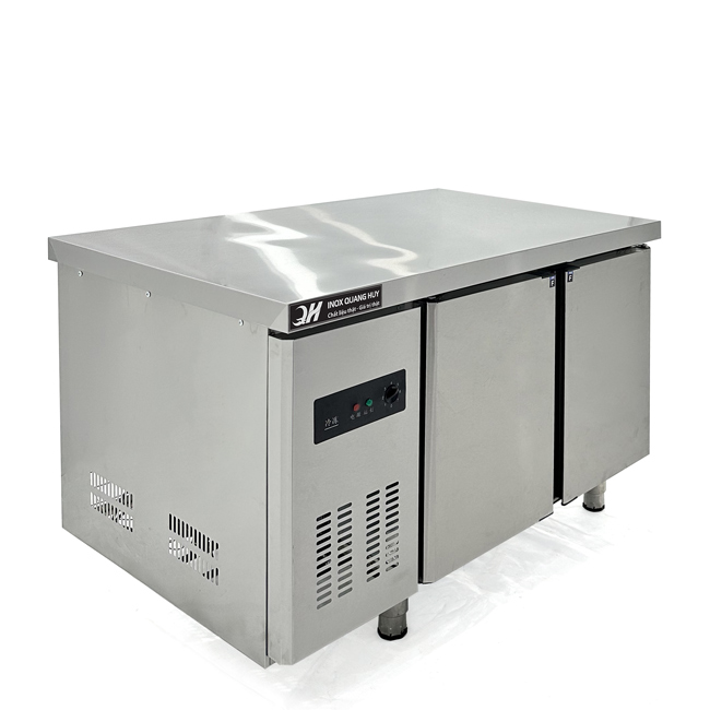 Tủ mát bàn chặt 1m2 230L làm lạnh trực tiếp