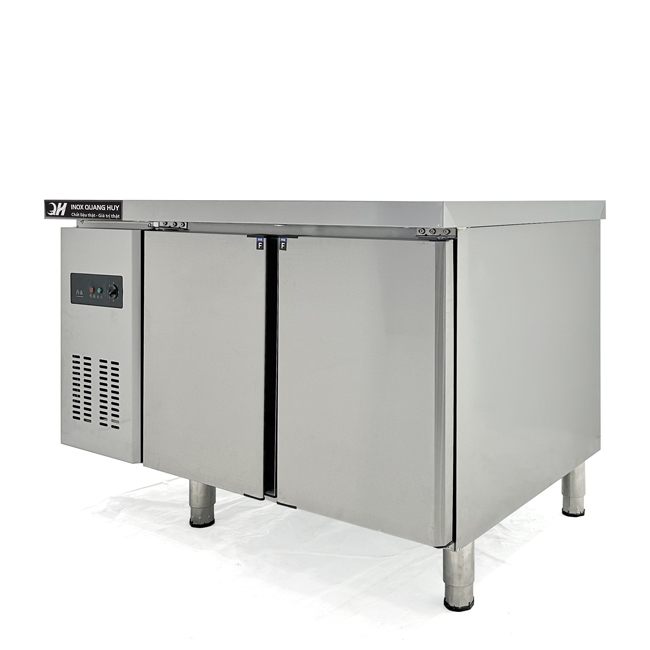 Tủ mát bàn chặt 1m2 230L làm lạnh trực tiếp