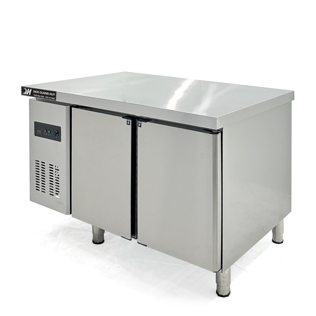Tủ mát bàn chặt 1m2 230L làm lạnh trực tiếp