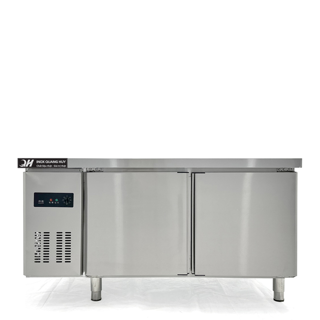 Tủ mát bàn chặt 1m5 320L làm lạnh trực tiếp