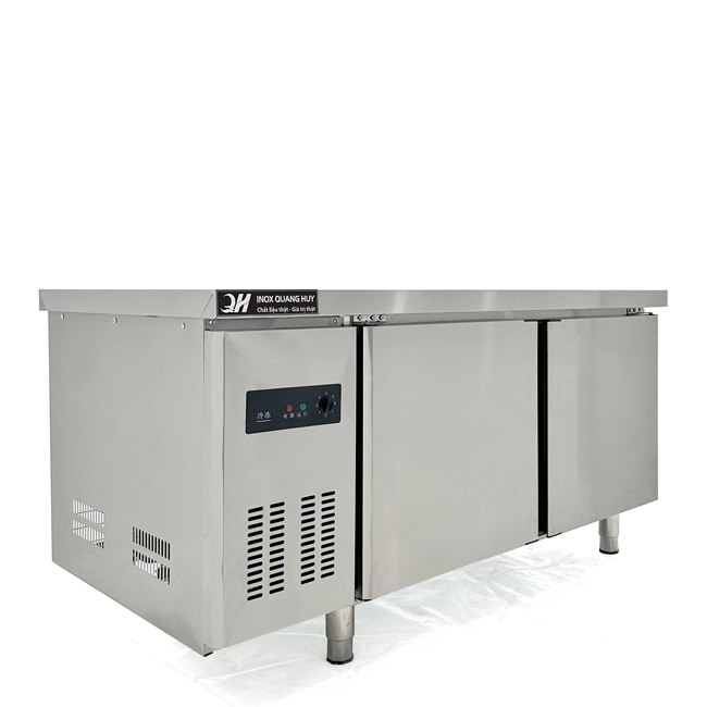 Tủ mát bàn chặt 1m5 320L làm lạnh trực tiếp