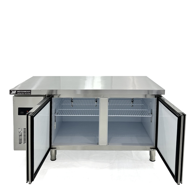 Tủ mát bàn chặt 1m5 320L làm lạnh trực tiếp