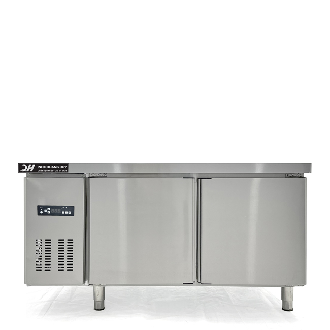 Tủ mát bàn chặt 1m5 360L làm lạnh quạt gió