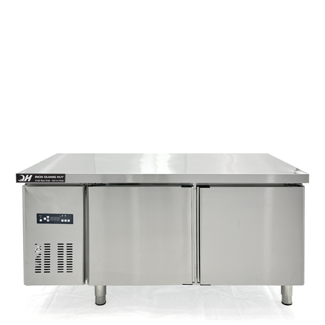 Tủ mát bàn chặt 1m5 360L làm lạnh quạt gió