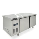Tủ mát bàn chặt 1m5 360L làm lạnh quạt gió