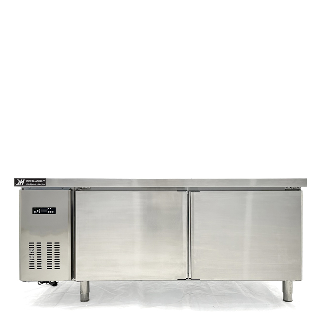 Tủ mát bàn chặt 1m8 460L làm lạnh quạt gió