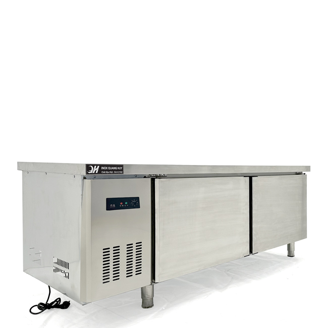 Tủ mát bàn chặt 1m8 460L làm lạnh trực tiếp