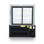 Tủ bánh kem 1m2 3 tầng kính cong Mới TBK3T-1.2C-NR