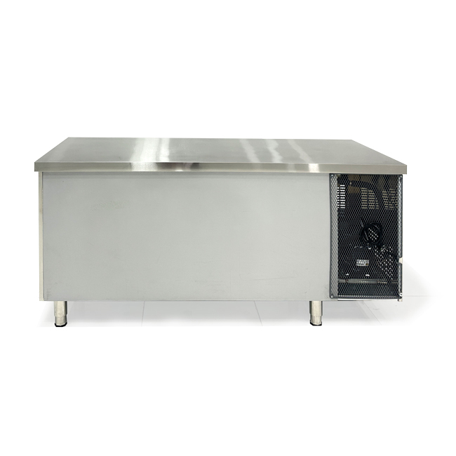 Tủ mát bàn chặt 1m8 330L làm lạnh trực tiếp