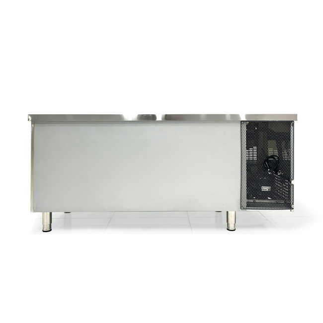 Tủ mát bàn chặt 1m8 330L làm lạnh trực tiếp