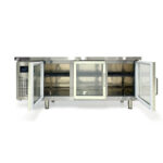 Tủ mát bàn chặt 1m8 330L làm lạnh trực tiếp
