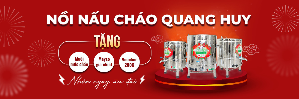 Kho nồi nấu cháo công nghiệp 100% Inox tiết kiệm điện