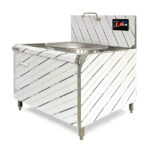 Bếp xào điện 1 họng 1m1 liền chảo BXĐL-1H-20KW-VN