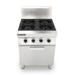 Bếp Âu 4 họng mặt gas có lò vi sóng ZQ-QBZL-NK