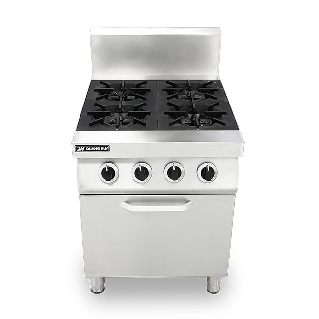 Bếp Âu 4 họng mặt gas có lò vi sóng ZQ-QBZL-NK