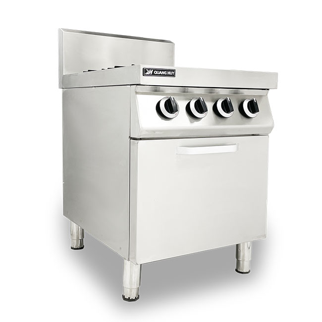 Bếp Âu 4 họng mặt gas có lò vi sóng ZQ-QBZL-NK