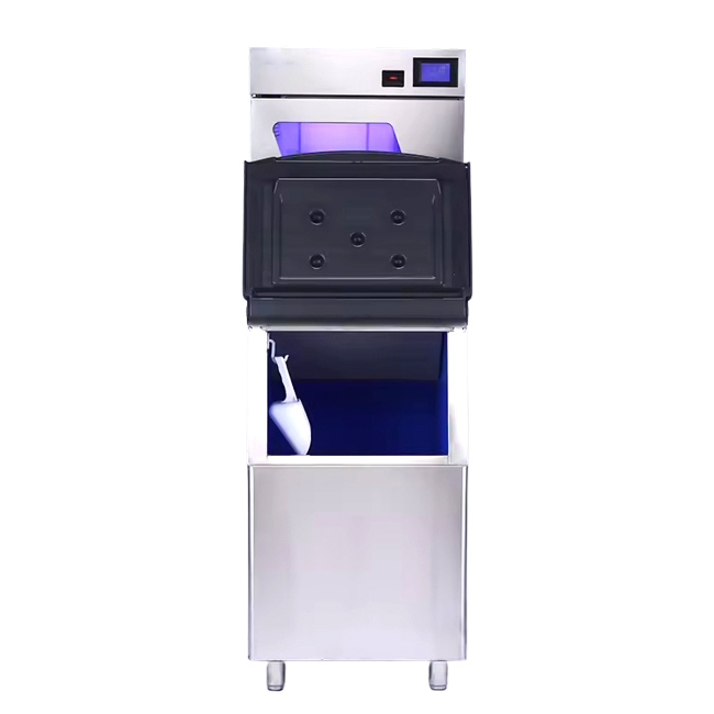 Máy làm đá viên 300kg có kính MDX300