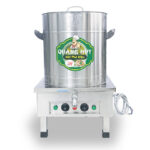 Nồi phở điện inox xước 50L