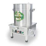 Nồi phở điện inox xước 50L