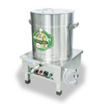 Nồi phở điện inox xước 70L
