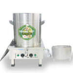 Nồi phở điện inox xước 80L