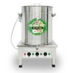 Nồi phở điện inox xước 100L