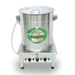 Nồi phở điện inox xước 100L