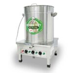 Nồi phở điện inox xước 100L