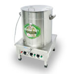 Nồi phở điện inox xước 150L