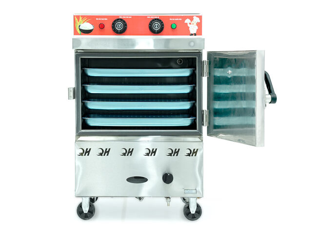 Tủ nấu cơm điện gas có điều khiển