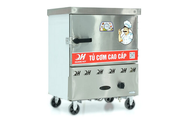 Tủ nấu cơm điện gas không có điều khiển