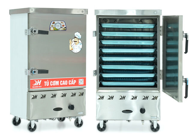 Tủ nấu cơm điện gas không điều khiển